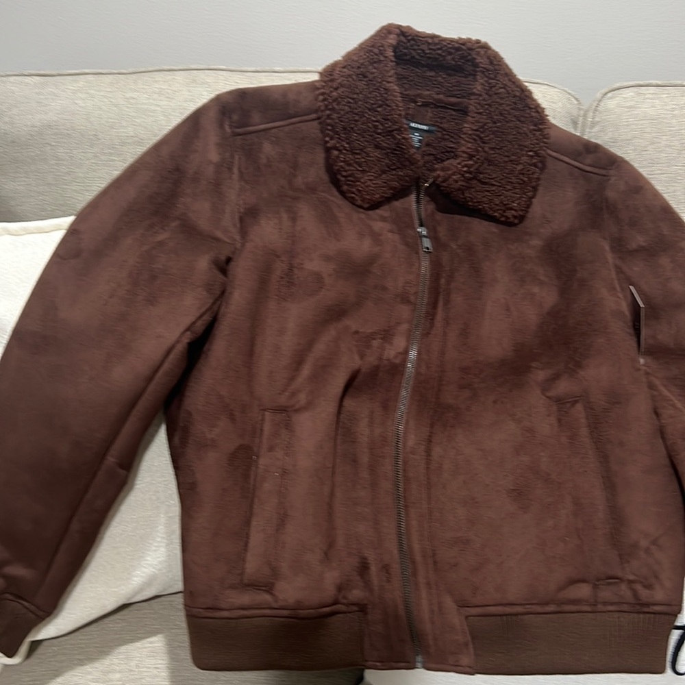 Brand new suede jacket